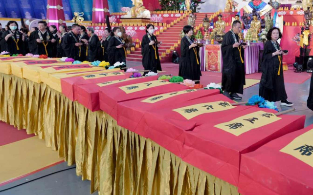 靈鷲山水陸法會送聖圓滿 殊勝儀軌祈願先祖同登極樂