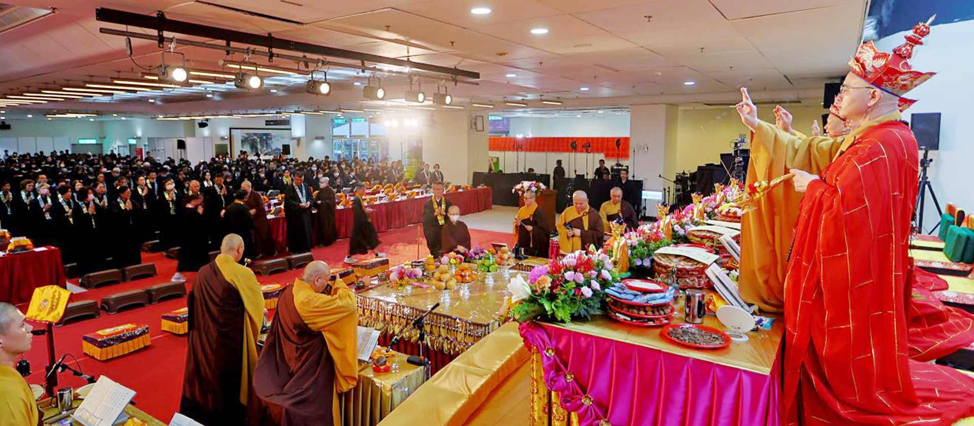 靈鷲山水陸先修第一場法會 愛心公益關懷大眾